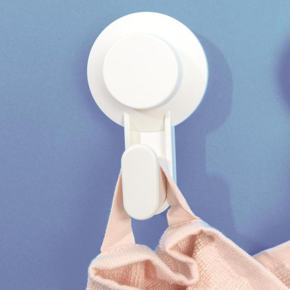 Paris Prix Lot de 8 Languettes de Fixation  Adhésif  6cm Blanc