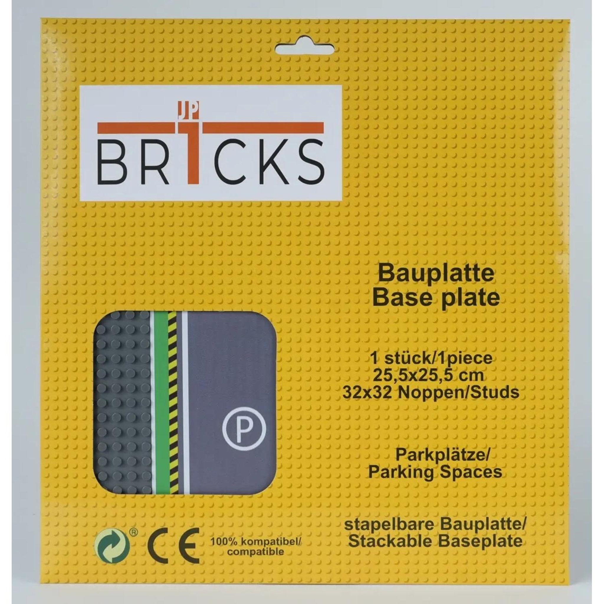 BR1CKS Plaque de rue 32 x 32 Parking