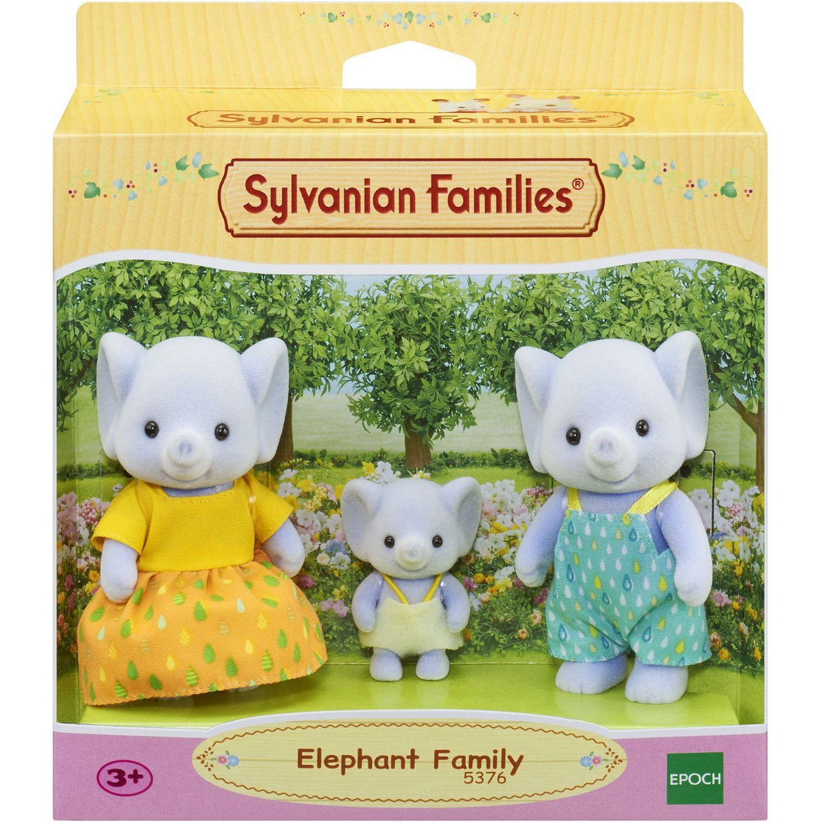 Sylvanian families  5376 - Famille Eléphant - Sylvanian Families
