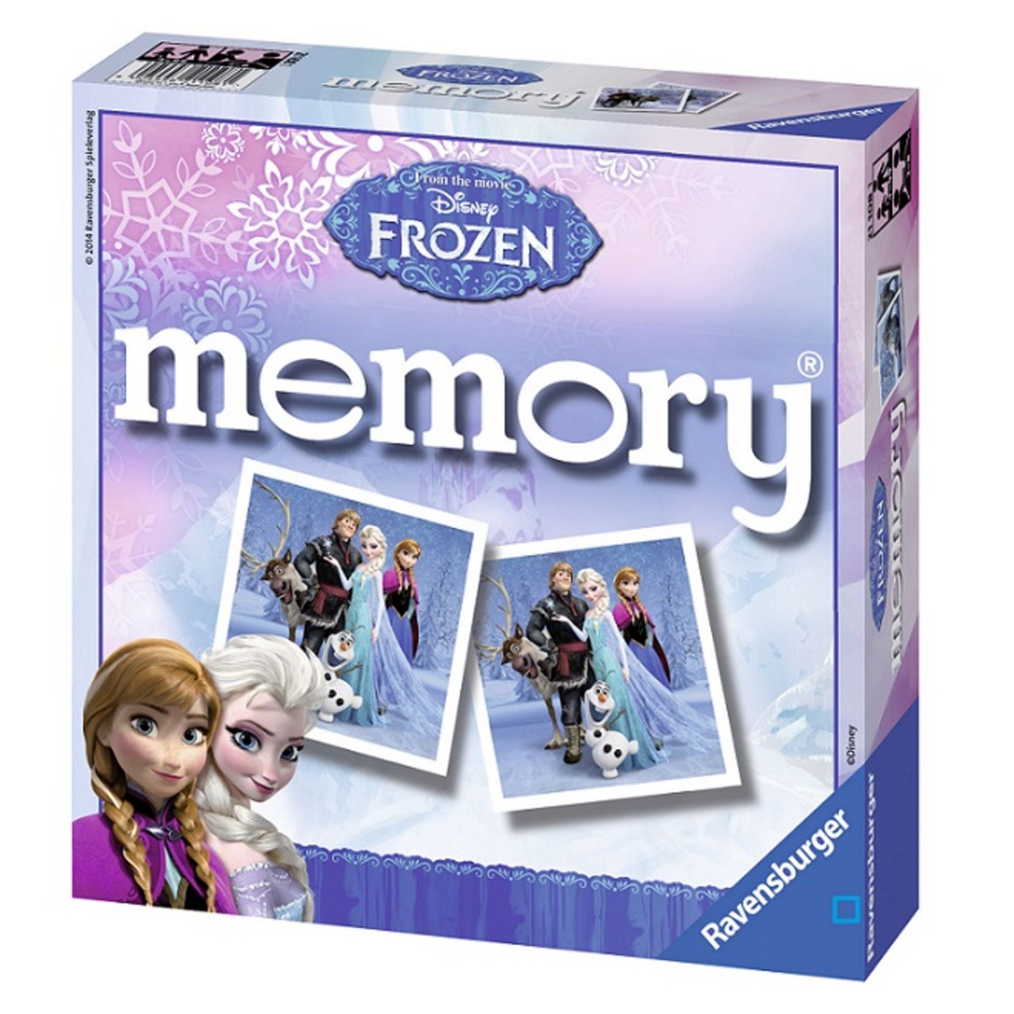 RAVENSBURGER Grand Memory - La Reine des Neiges - Disney pas cher ...