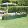 Voir la diapositive 1 : VIDAXL Lit sureleve de jardin Acier enduit de poudre 368x80x36 cm Vert