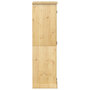 Voir la diapositive 5 : VIDAXL Garde-robe  76x50x170 cm bois de pin massif