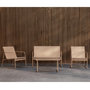 Voir la diapositive 3 : Paris Prix Salon de Jardin 4 Places  Scopello  110cm Beige
