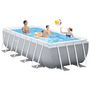 Voir la diapositive 3 : INTEX Intex Ensemble de piscine Prism Frame Rectangulaire 400x200x122 cm
