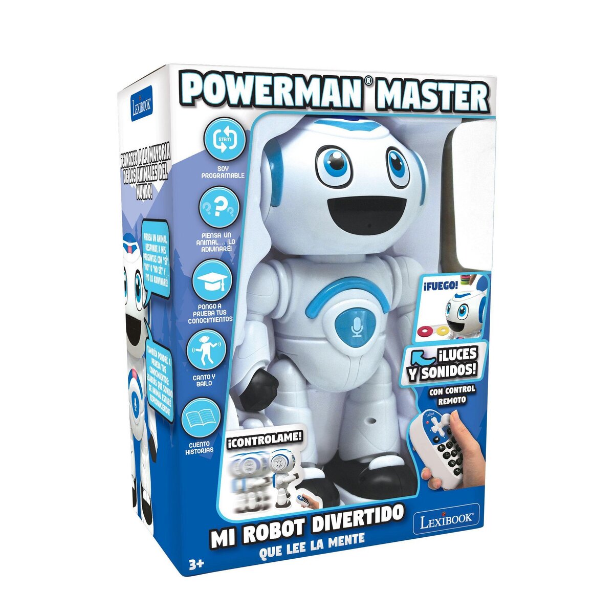 Lexibook POWERMAN MASTER Robot Programmable (Espagnol)