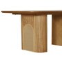 Voir la diapositive 6 : LISA DESIGN Milazzo - table basse - bois plaqué chêne et cannage - 120 cm