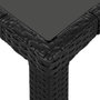 Voir la diapositive 5 : VIDAXL Ensemble a manger d'exterieur 9 pcs Resine tressee Noir