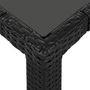 Voir la diapositive 5 : VIDAXL Ensemble a manger d'exterieur 9 pcs Resine tressee Noir