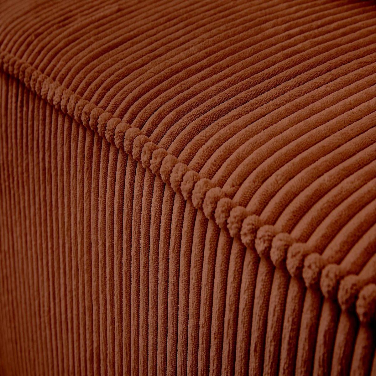 LISA DESIGN Colombine - canapé modulable d'angle gauche - 6 places - en velours côtelé