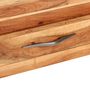 Voir la diapositive 4 : VIDAXL Table console 110x34x74 cm Bois d'acacia massif