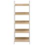 Voir la diapositive 3 : VIDAXL Bibliotheque a 5 niveaux chene 60x27,6x158,5 cm bois ingenierie