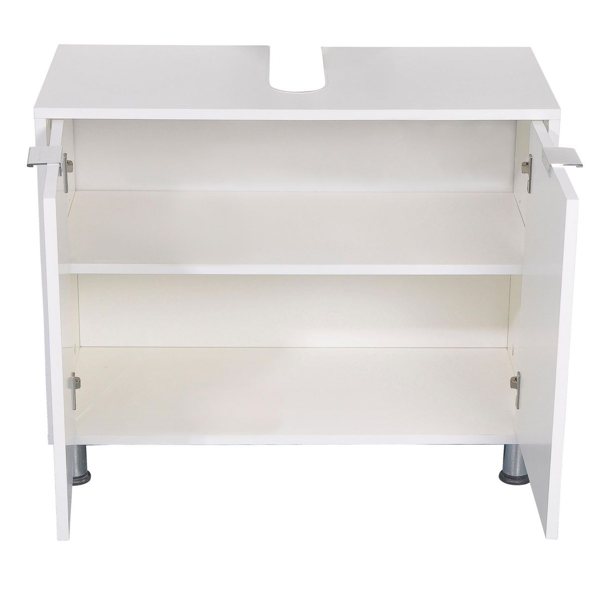 Sous vasque VIENNE 2 portes, L70 x P33 x H56.5 cm