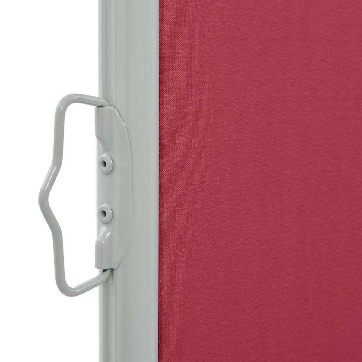 VIDAXL Auvent lateral retractable de patio 100x300 cm Rouge