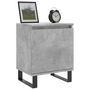 Voir la diapositive 3 : VIDAXL Tables de chevet 2 pcs gris béton 40x30x50 cm bois d ingénierie