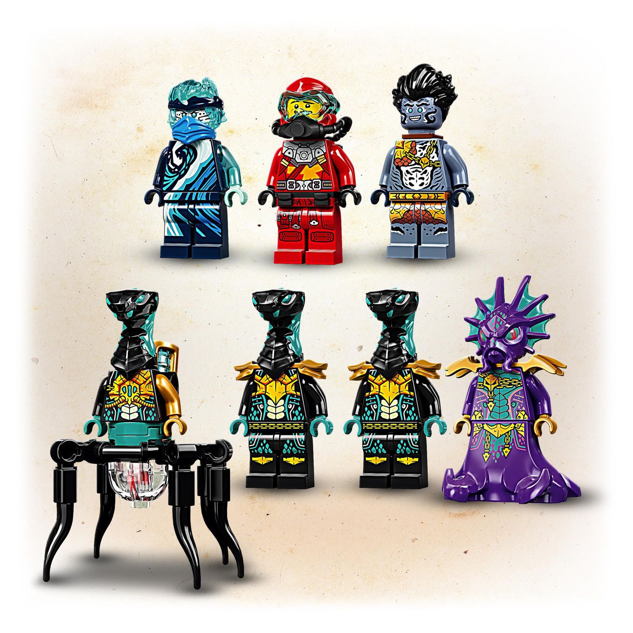 Voir la diapositive 6 : LEGO NINJAGO 71755 - Le temple de la Mer sans fin dès 9 ans