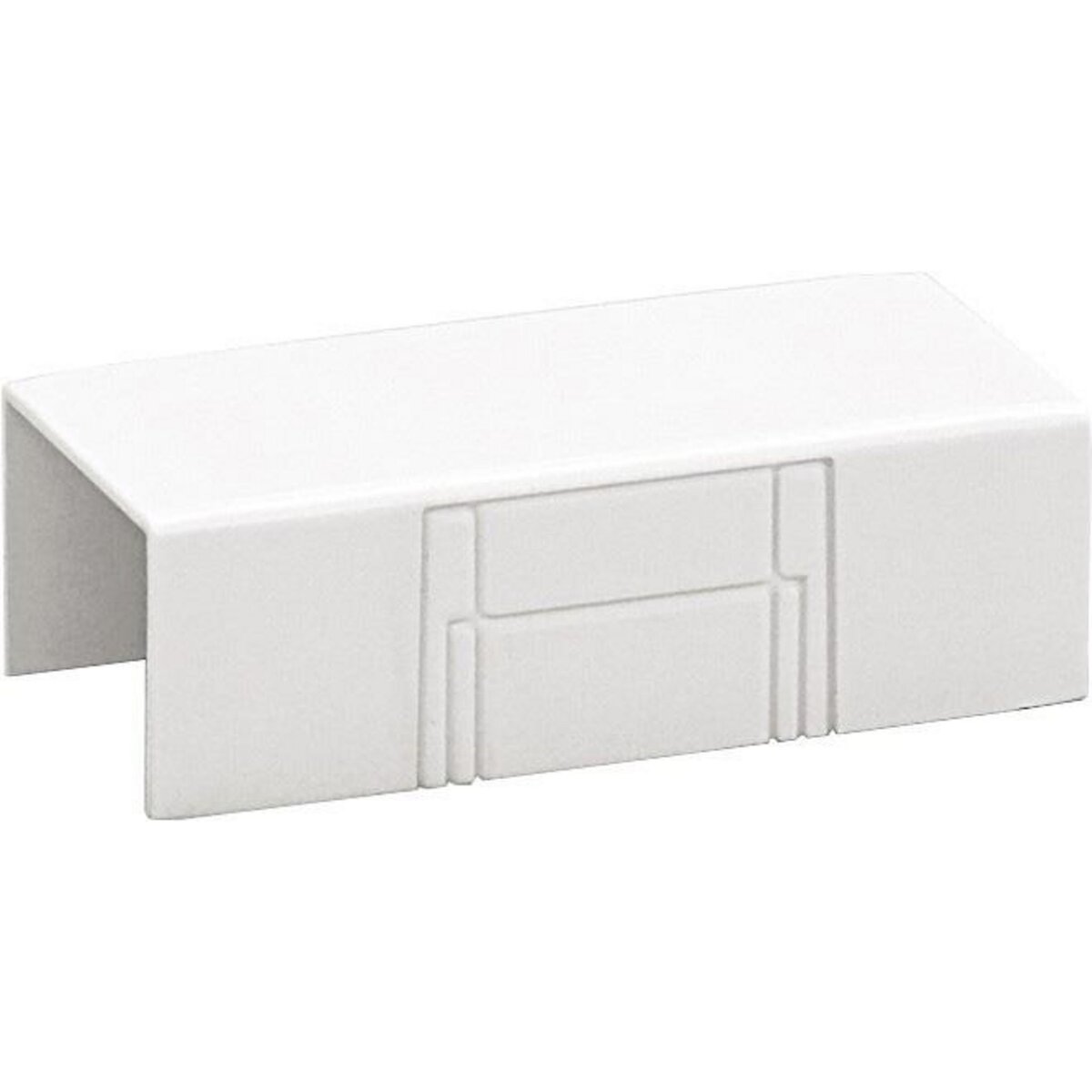 CENTRALE BRICO Lot de 2 tés blanc pour moulure, H. 1.8 x P.1.8 cm