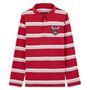 Voir la diapositive 1 : INEXTENSO Polo rayé rouge garçon en coton 