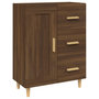 Voir la diapositive 2 : VIDAXL Buffet Chene marron 69,5x34x90 cm Bois d'ingenierie
