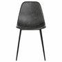 Voir la diapositive 4 : ATMOSPHERA Lot de 4 Chaises Métal  Vladi  82cm Gris