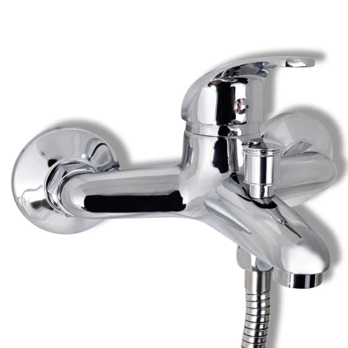 VIDAXL Kit de robinet de douche Chrome