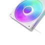 Voir la diapositive 3 : NZXT Ventilateur NZXT F240 RGB Core Blanc