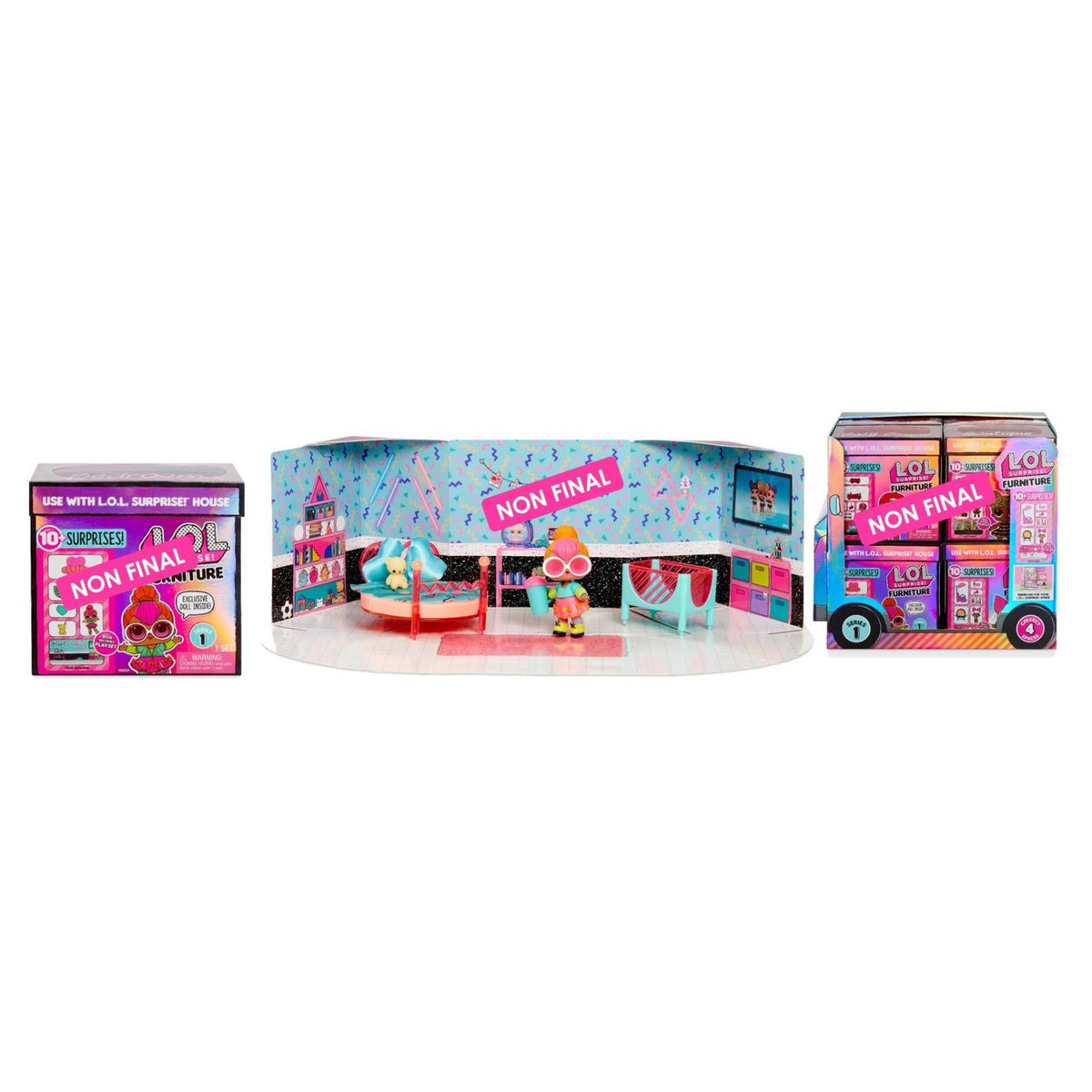 GP TOYS Lol Surprise - Poupée avec mobilier 