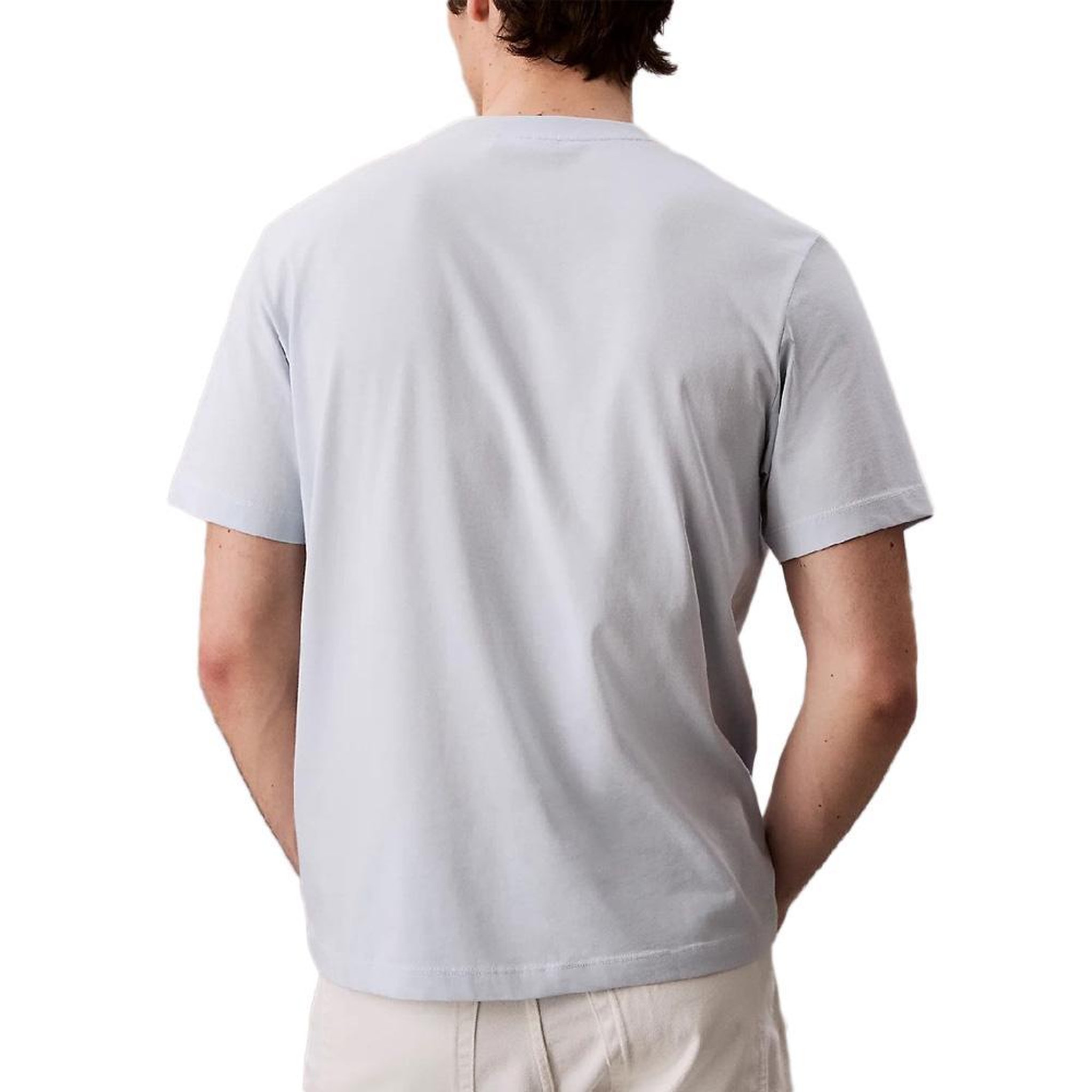 Voir la diapositive 2 : CALVIN KLEIN JEANS T-Shirt Gris Homme Calvin Klein Jeans Easys