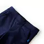 VIDAXL Pantalons pour enfants bleu marine fonce 116