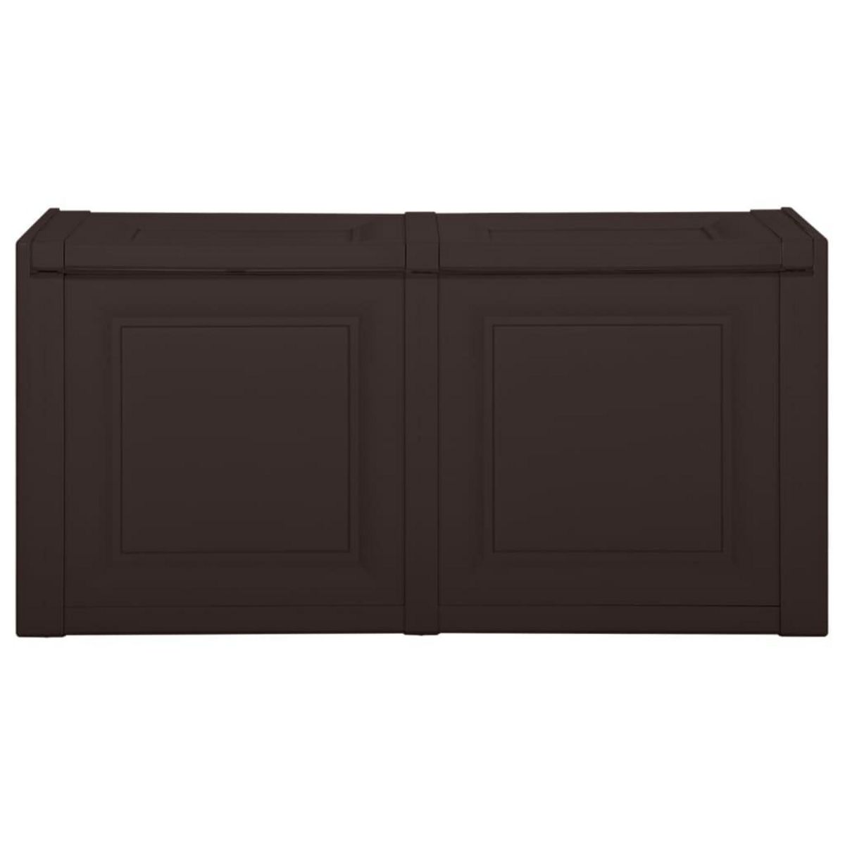 VIDAXL Boîte a coussins Marron 86x40x42 cm 85 L