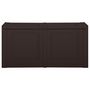 Voir la diapositive 2 : VIDAXL Boîte a coussins Marron 86x40x42 cm 85 L