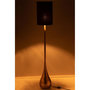 Voir la diapositive 3 : Paris Prix Lampadaire Design Goutte  Jonhie  130cm Or & Noir