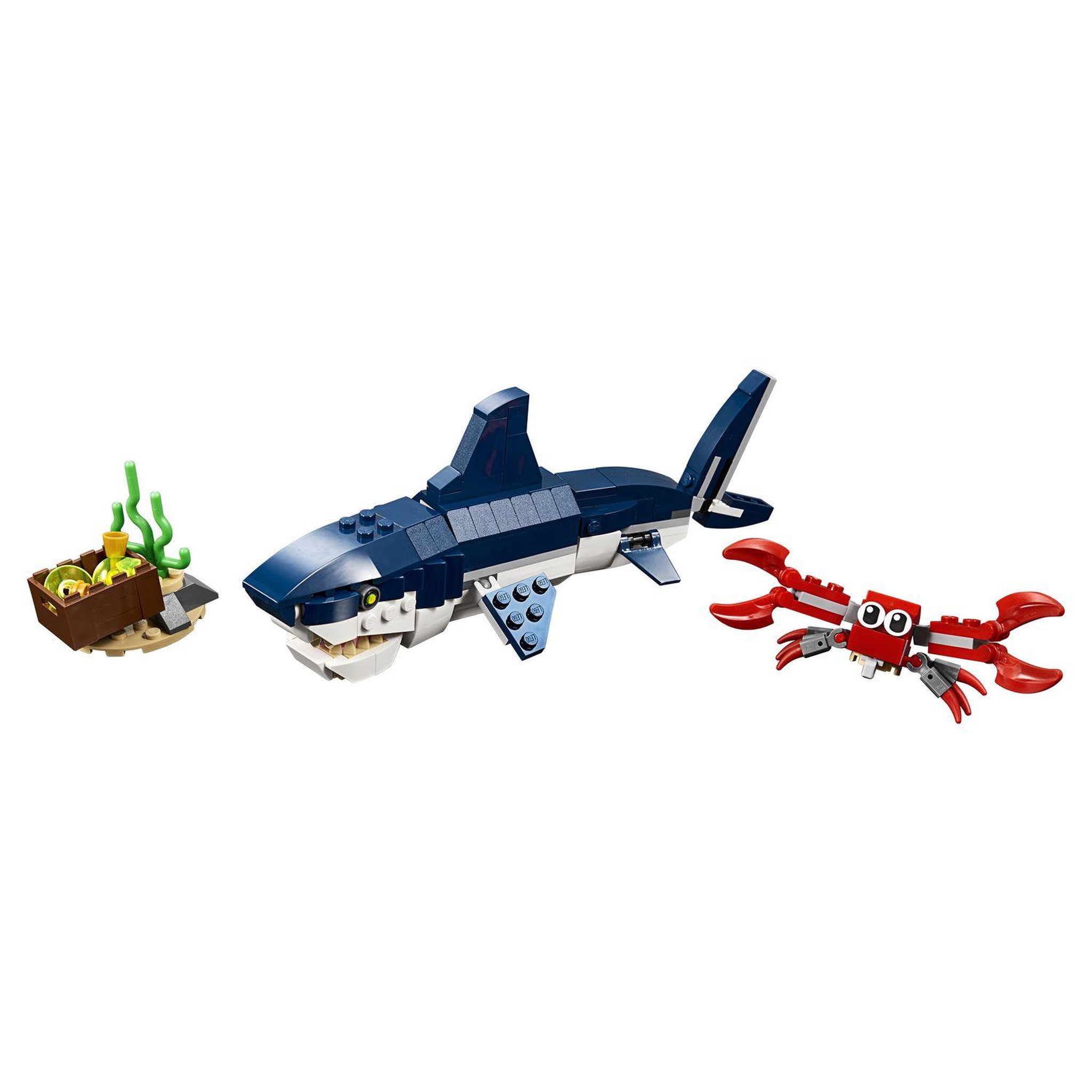 Voir la diapositive 5 : LEGO Creator 31088 - Les créatures sous-marines 3 en 1, Jouet de Construction d'Animaux Marins pour Enfants dès 7 ans 