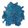 Voir la diapositive 1 : Paris Prix Tapis Peau de Vache  Glam  Bleu & Or