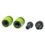 Voir la diapositive 4 : WERKAPRO Lot de 4 raccords automatiques  15mm  WERKA PRO