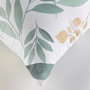 Voir la diapositive 3 : Paris Prix Coussin Déco Imprimé  Biovana  45x45cm Vert & Blanc