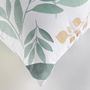 Voir la diapositive 3 : Paris Prix Coussin Déco Imprimé  Biovana  45x45cm Vert & Blanc