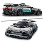 Voir la diapositive 5 : LEGO Speed Champions 76909 Mercedes-AMG F1 W12 et Project One, Jouets Voitures de Sport