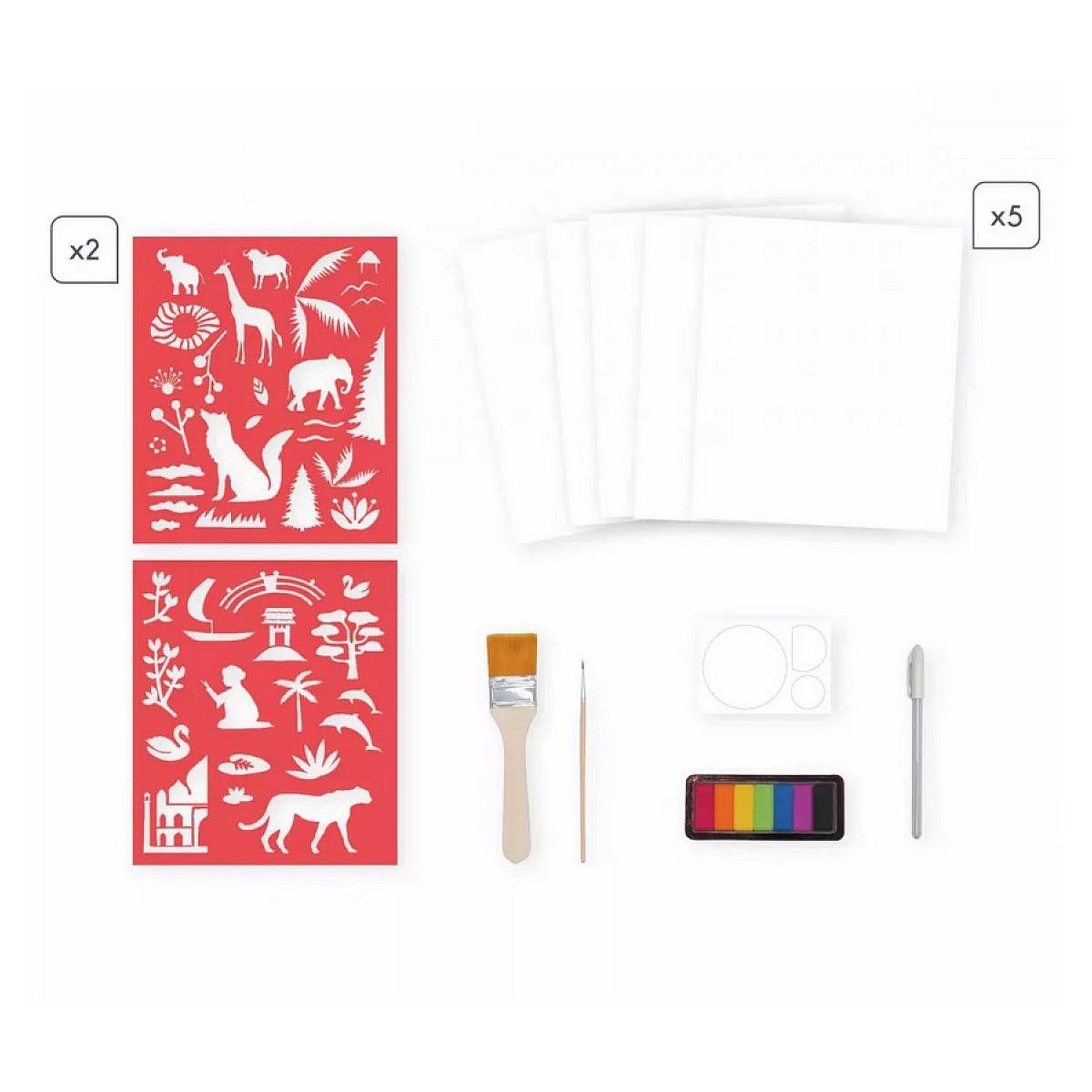 Voir la diapositive 2 : Juratoys-Janod Sunset Lover Coffret Creatif peinture