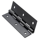 CENTRALE BRICO Charnière en acier pour meuble, HETTICH, L.100 x l.50 mm, noir