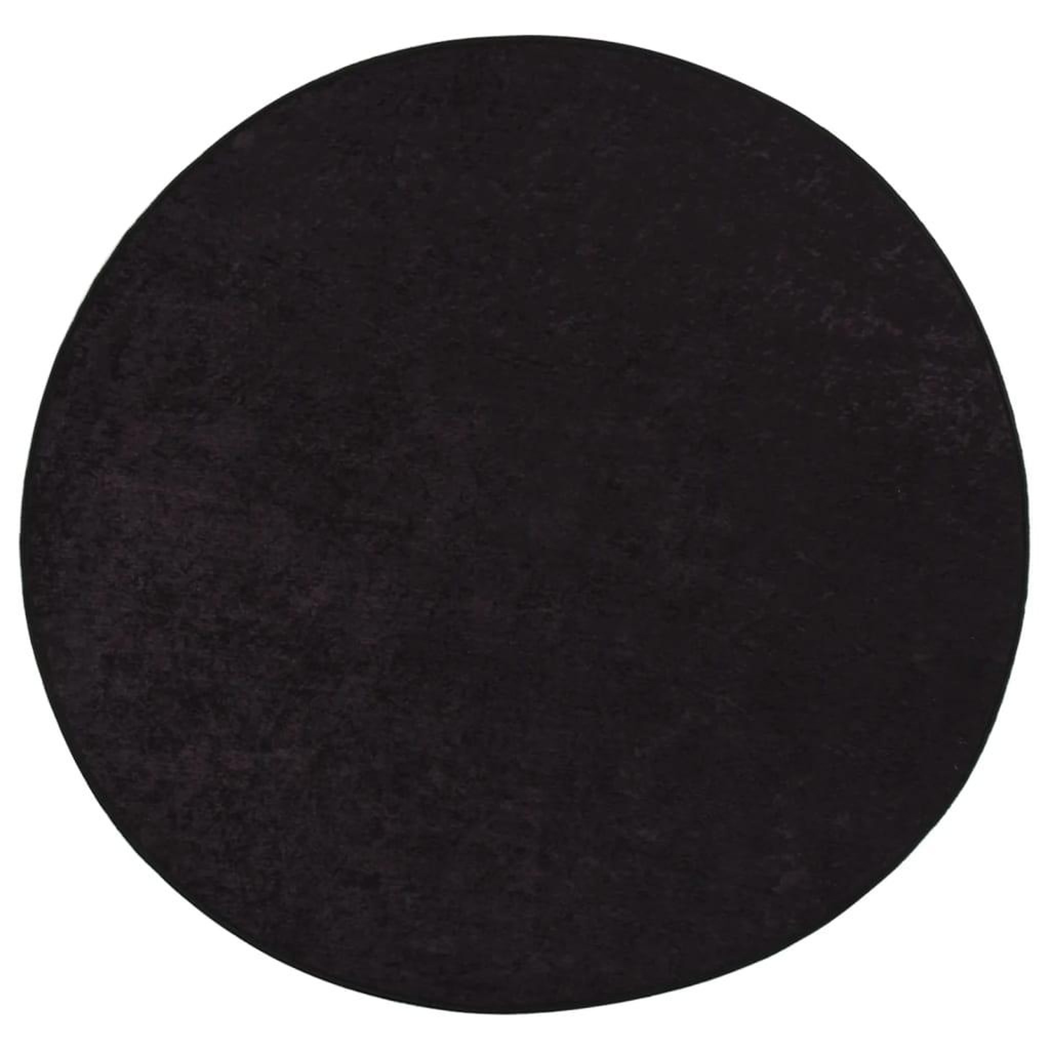 Voir la diapositive 2 : VIDAXL Tapis lavable anthracite Ø 200 cm antiderapant