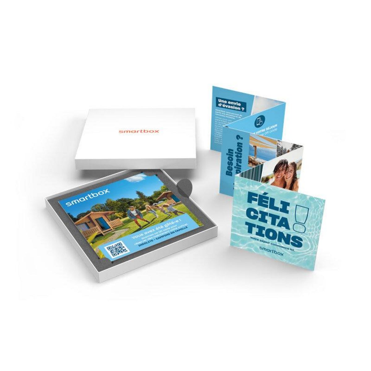 Smartbox Insolite - Camping en famille - Coffret Cadeau Séjour