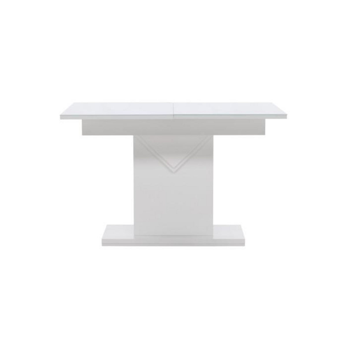 Paris Prix Table à Manger Extensible  Pluto  120-160cm Blanc