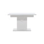 Voir la diapositive 4 : Paris Prix Table à Manger Extensible  Pluto  120-160cm Blanc