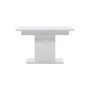 Voir la diapositive 4 : Paris Prix Table à Manger Extensible  Pluto  120-160cm Blanc