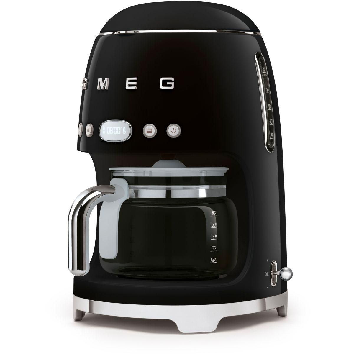 SMEG Cafetière programmable DCF02BLEU noir