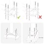 Voir la diapositive 4 : VIDAXL Auvent lateral retractable de patio 80x300 cm Gris