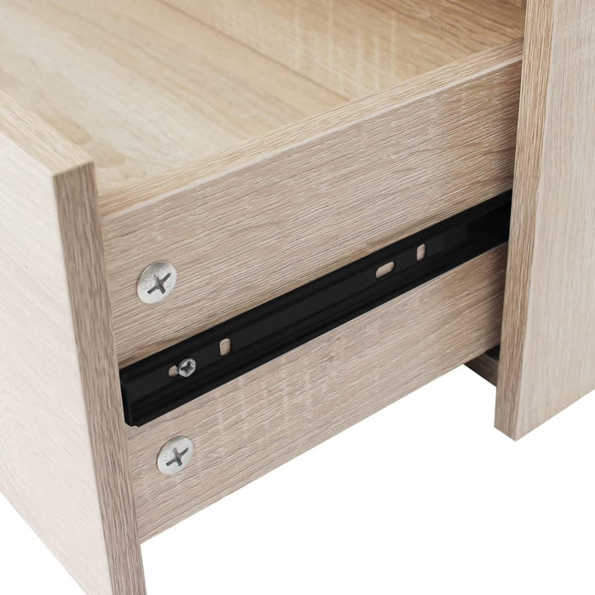 Voir la diapositive 5 : VIDAXL Buffet avec 4 tiroirs 60 x 30,5 x 71 cm Couleur de chene