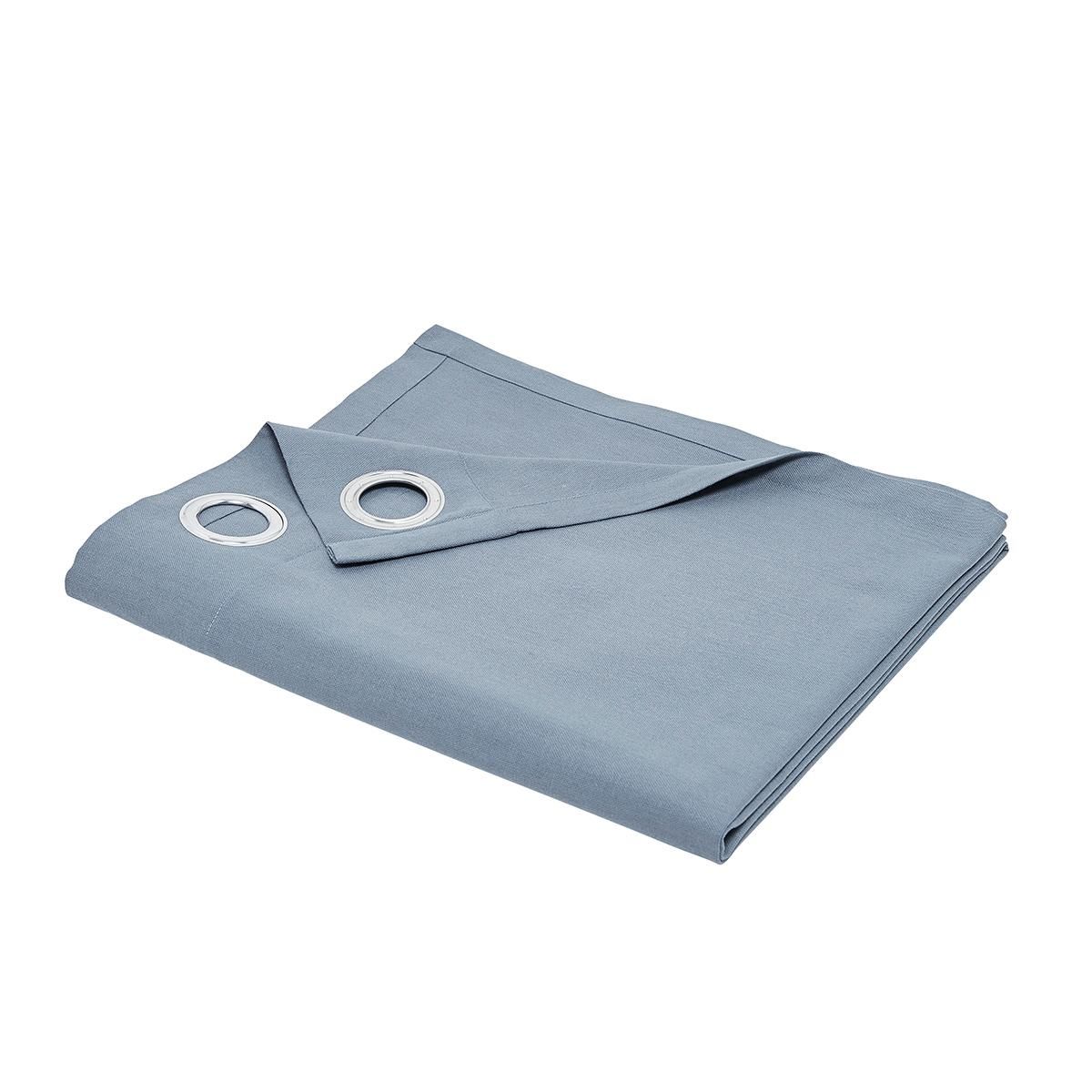 TODAY Rideau à &oelig;illets en polycoton PANAMA