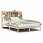 Voir la diapositive 2 : VIDAXL Lit bibliotheque sans matelas 140x200 cm bois massif de pin
