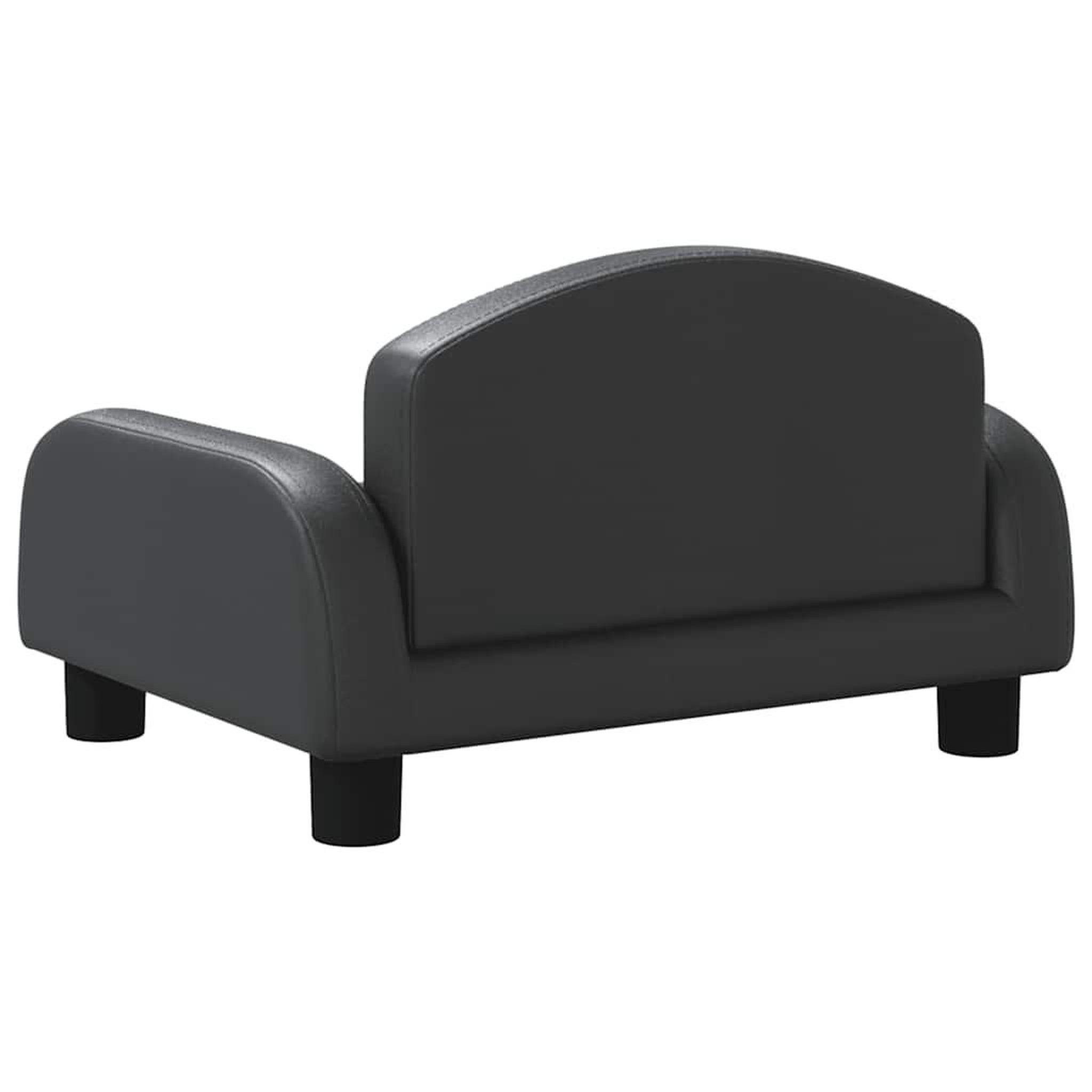 Voir la diapositive 5 : VIDAXL Lit pour chien noir 50x40x30 cm similicuir